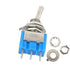 20PCS Mini Single Toggle Switch MTS-102 SPDT AC 125V 6A / 250V 3A ON-ON 3 Pins 2 Position MTS102 for Electronic Products...
