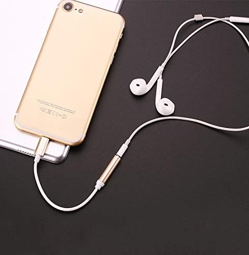 Lightning to 3.5mm Headphone Jack Adapter, Apple MFi Certified Digital Hi-Fi Audio Earphone Connector for iPhone 12/12 Pro Max 11 Pro/XS/XR/X/8 7 ...
