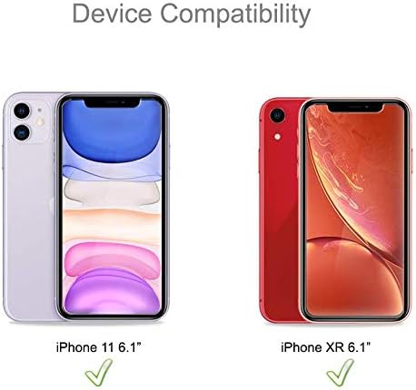 Supershieldz (6 Pack) Designed for Apple iPhone 11 and iPhone XR (6.1 inch) Screen Protector, High Definition Clear Shield (PET)...
