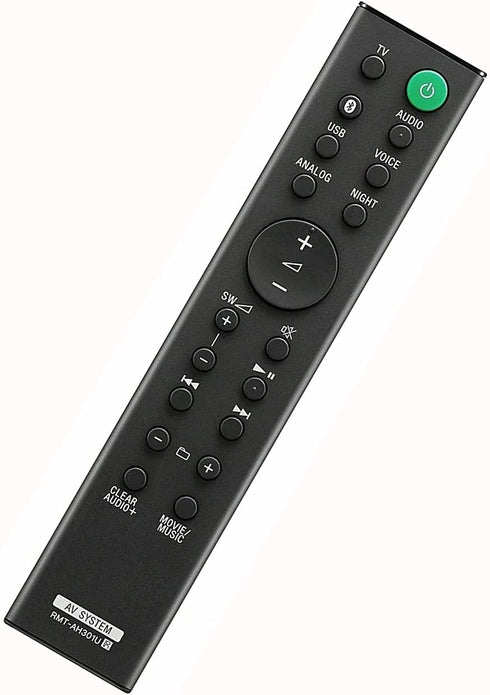 RMT-AH301U Sound Bar Remote Control Replacement for Sony Sound Bar HT-MT300 HT-MT301...