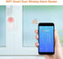 Smart Door&Window Sensor Alarm Compatible with and Google Home Tuya 45m 2.4g Control by app for Home Security...