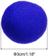 PATIKIL Wool Felt Balls Beads Wool Felting Pom 3cm 30mm Blue for Home Crafts Handcrafts Project DIY Pack of 20...