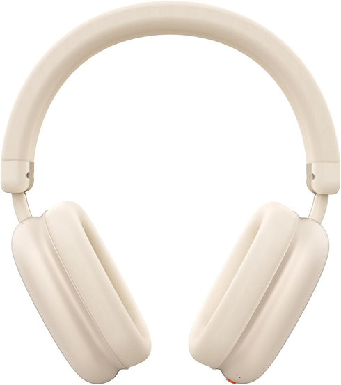 P37 Max Bluetooth Headphones Over The Ear,Beige Headphone Bluetooth with Microphone,80H Playtime,Deep Bass Memory Foam Ear Cups,audífonos inalámbr...