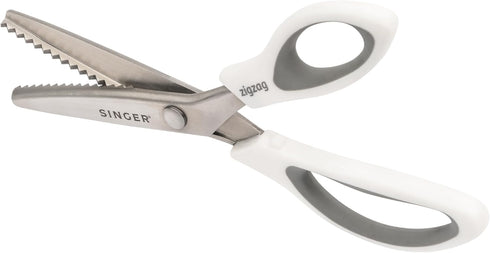 SINGER 9" Pinking Shears - Zig Zag Scissors for Fabric...