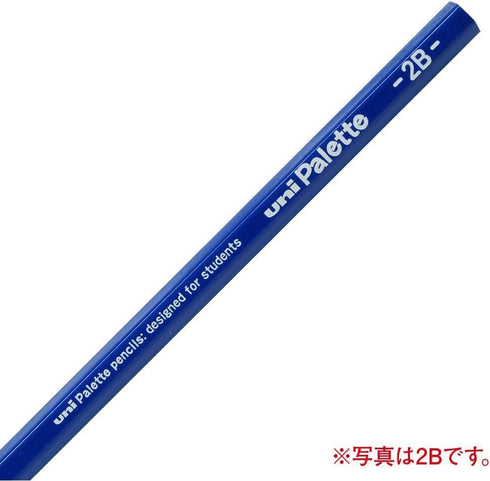 Mitsubishi Pencil K55604B Uni-Palette, 4B, Pastel Blue, 1 Dozen...