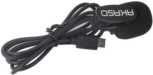 AKASO External Microphone EK7000/ EK7000 Pro/Brave 4//Brave 7 LE/Brave 4 Pro/ V50X/ V50 Elite Action Camera Only (Micro USB Port)...