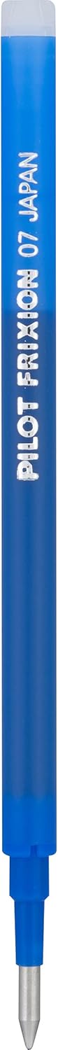 Pilot Frixion Erasable Pens - 6 Pack of Blue Ink Pens + 4 Bonus Refills - Frixion Clicker Erasable Pens Retractable Gel Ink Pen - Fine Point 0.7 m...
