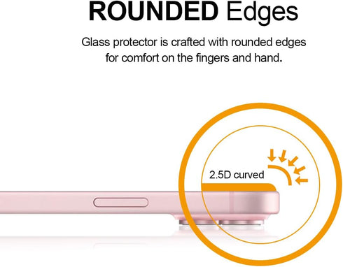 Supershieldz (3 Pack) Designed for iPhone 15 Plus (6.7 inch) Tempered Glass Screen Protector, Anti Scratch, Bubble Free......