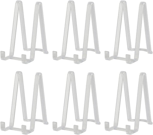 Plate Stands for Display - Plastic Easel Stand Plate Holder Display Stand Picture Frame Stand for Pictures | Photo|Decorative Plate |Dish | Tablet...