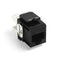 Leviton Extreme 6+ QuickPort Connector, CAT 6, 61110-RE6, Black...
