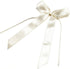 FQTANJU 30 pcs Delicate Wedding Pew End Bowknots Ribbon Bows Cars Chairs Decorations. (Ivory)...