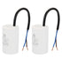 PATIKIL CBB60 25uf Running Capacitor,2Pcs AC 450V 2 Wires 50/60Hz Cylinder 72x44mm for Water Pumps, Washing Machines Motor Start...
