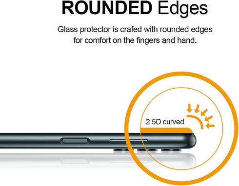 Supershieldz (2 Pack) Designed for Samsung Galaxy A13 5G / A13 LTE/Galaxy A12 screen protector Tempered Glass Screen Protector, Anti Scratch, Bubb...