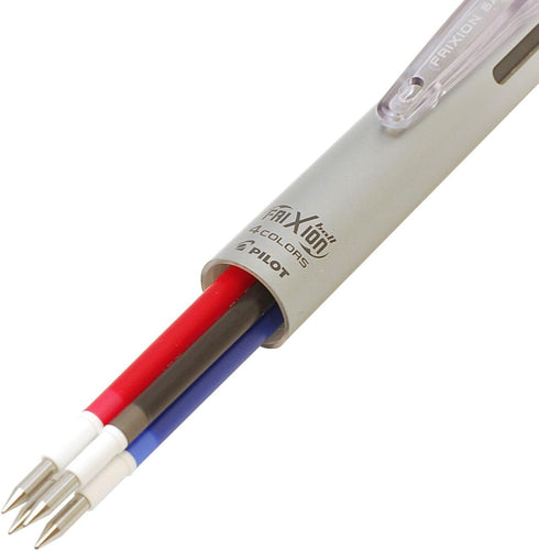 Pilot FriXion Ball 4, Erasable Ballpoint Pen, 4 Color Gel Ink Multi-Pen, 0.38mm, Gradient purple (LKFB-80UF-GRPU)...