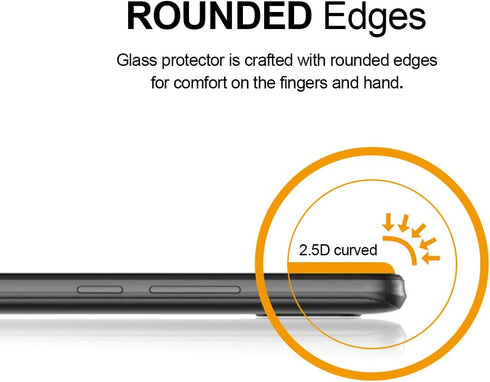 Supershieldz (2 Pack) Designed for Boost Mobile Bounce 4G Tempered Glass Screen Protector, Anti Scratch, Bubble Free...