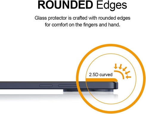 Supershieldz (2 Pack) Designed for TCL 50 XL 5G Tempered Glass Screen Protector, Anti Scratch, Bubble Free...