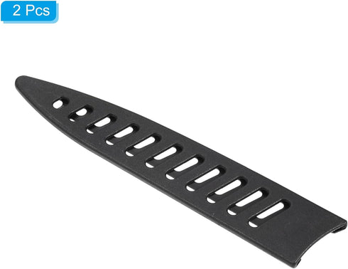 PATIKIL PP Safety Knife Cover Sleeves for 5" Utility Knife, 2 Pack Knives Edge Guard Blade Protector Universal Knife Sheath Portable for Kitchen, ...