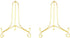 Artliving (2 pack 4" Iron Display Stand, Gold Small Iron Easel Plate Display Photo Holder Stand, Displays card,cookie, Decorative Plates,Artwork...