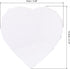 PATIKIL Paint Canvases Panel for Painting, 2 Pack 4x4 Inch Heart Shape Wood Frame Stretched Blank Art Board Panels for Acrylic, Oil, Tempera Paint...