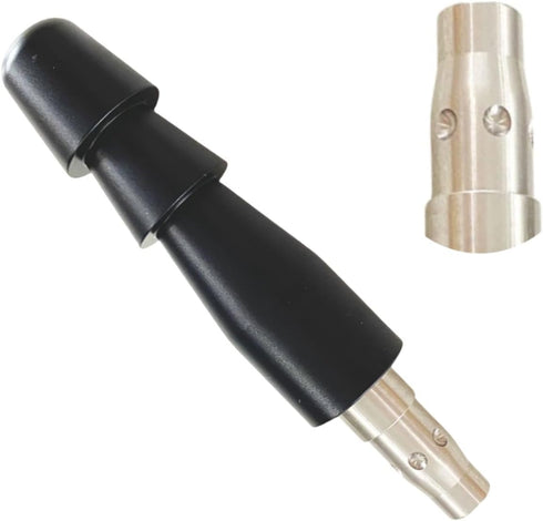 Pneumatic Tool Accessories Anti-rotation Vac-U-Lock Adapter Suction Stick Prevent Rotation Strong Saw Adapter (Black)...