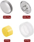HARFINGTON 300 Sets Self Cover Button Kit 30L 0.75" 19mm with Wire Backs Aluminum Buttons to Cover Fabric Button Maker Covered Buttons Kit with 4 ...