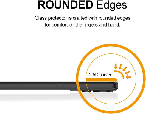 Supershieldz (2 Pack) Designed for TCL 50 LE Tempered Glass Screen Protector, Anti Scratch, Bubble Free...