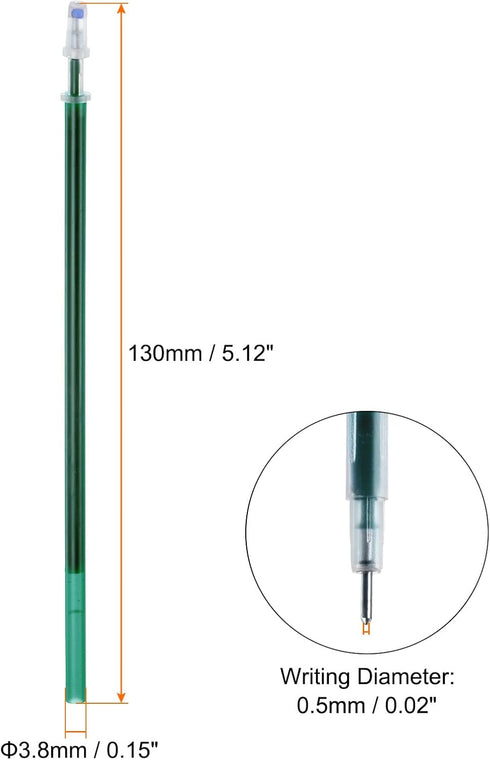 Auto Disappearing Ink Pen Refills 100pcs 0.5mm Fabric Marker Pen Refill Magic Disappearing Ink Patchwork Marking Pens for Tailors Quilting Sewing ...