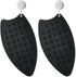 yuntop 2 Pcs Silicone Iron Rest Pads Multipurpose Iron Hot Resistant Mat Protective Pads for Ironing Board, Flat Irons, Curling Irons (Black)...