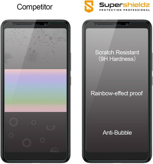 Supershieldz (2 Pack) Designed for Boost Mobile Bounce 4G Tempered Glass Screen Protector, Anti Scratch, Bubble Free...