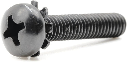 ReplacementScrews 1 Set of Metric Screws (Model RS-198358) Pan Head - Philips Drive - Black Plated (Pack of 8)...