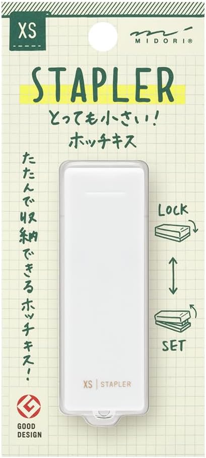 Midori Compact Stapler XS White A 35523006...