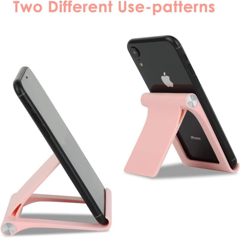 Desktop Cell Phone Stand Holder Multi-Angle Adjustable Phone Desk Stand Tablet Holder for iPhone 16 15 14 13 12 11 Pro Max XS XR Samsung Galaxy S2...
