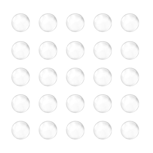 250pcs Glass Ball Boiling Stones 8mm Soda Lime Glass Beads for Bottle Shaking Mixing, Clear...