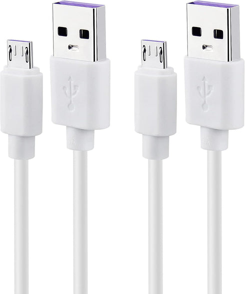 Smays USB to Micro USB Cable 3ft Charging Cord White...