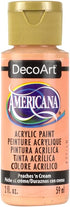DecoArt Americana Acrylic Paint, 2-Ounce, Peaches 'n Cream...