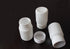 50PCS White Empty Solid Plastic Bottle Case Holder Container Vials Box with Screw Cap for Powder Sample Storage(50ml)...