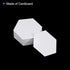 200 Count English Paper Piecing Hexagon 26mm Shapes Paper Quilting Templates Patchwork English Paper Piecing Supplies for Quilting Sewing DIY Craf...