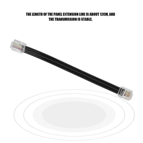 Two Way Radio 6 Pin Short Panels Separate Cable, Extension Line for FT-7800 FT-8800 Walkie Talkie...