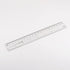 Film Flexible Ruler 8 Inch 0.1mm Scale PET Plastic Covered Folding Straight Ruler Calibration Soft Ruler Measuring Tool for Factory, Transparent...