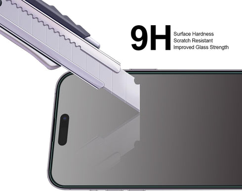 Supershieldz (2 Pack) Designed for iPhone 14 Pro Max (6.7 inch) Tempered Glass Screen Protector with (Easy Installation Tray) Anti Scratch, Bubble...