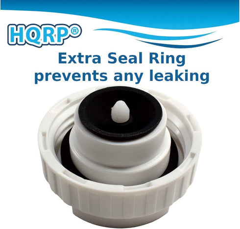 HQRP 2-Pack Bottle Valve Cap Compatible with MoistAir EA1407, HD1407, HD1409, EA14070, HD14070 Humidifiers, ESK509229-1, ESK819024, ESK822419-2, CAP291 Replacement Parts