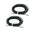 2PCS DS18B20 Waterproof Stainless Steel Temperature Sensor Digital Temperature Probe Sensor Cable Temperature Range (-55?~ +125?) 6 * 50mm 5 Meter...