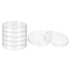 PATIKIL 100mm Plastic Petri Dishes with Lid, 6 Pcs Petri Plates Tissue Culture Plate for Lab Science Experiment, Clear...