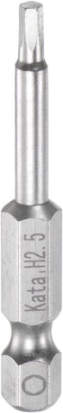 H2.5 Hex Screwdriver Bit 1/4" Hex Shank 2" Length Magnetic Screw Driver Power Tool...