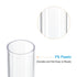 PATIKIL 8ml Plastic Test Tubes, 50Pcs 100x13mm Tubes for Scientific Experiments Party Decoration Candy Bead Storage Bath Salt Lab Use, Clear...