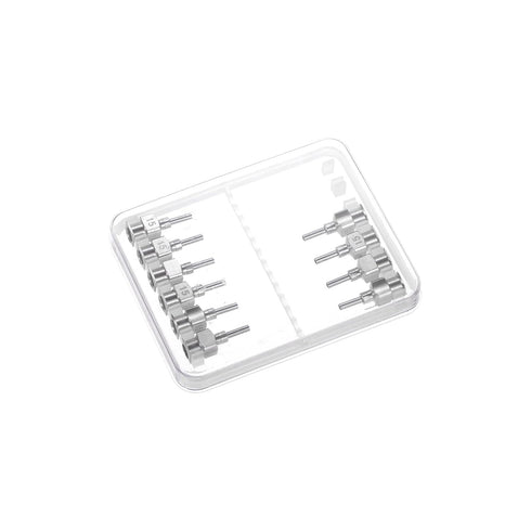 10pcs 15Gauge Stainless Steel Dispensing Needles, 1/4" All Metal Glue Needle Tube Blunt Tips Luer Lock for Thick Liquids, Ink, Glue, Lab Use...
