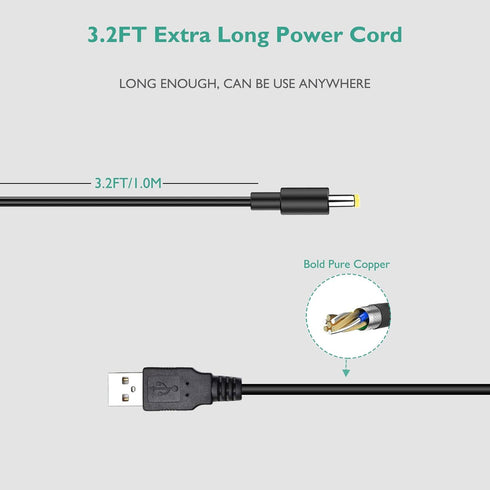 Charger Compatible with SCRIB3D P1 3D Printing Pen with Display Scrib3d 3D Pen Charger Cable for Advanced 3D Printing Pen,Replacement for Portable...