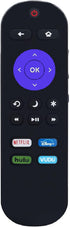 Remote Compatible with All ONN Roku TV with Disney Plus Netflix VUDU HULU...