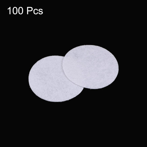 100pcs Round Felt Circles, 50mm 2" Pre Cut Felt Craft Pads Non-Woven Mini Felt Fabric Circles for DIY Sewing Handcraft Cut Projects Craft Finishin...