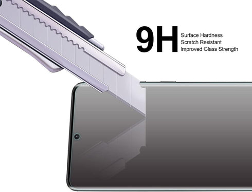 Supershieldz (2 Pack) Designed for Samsung Galaxy (S20 Plus 5G) Tempered Glass Screen Protector, 3D Curved Glass, Anti Scratch, Bubble Free (Black...